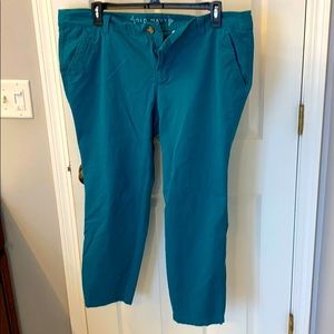 Old navy long Capri — Teal